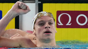 Euro de natation: L&eacute;on Marchand sacr&eacute; champion d'Europe du 400 m nage libre