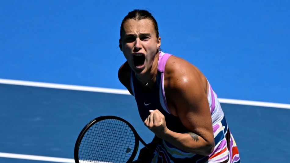 'No negative emotion': Sabalenka credits cool head for Melbourne run