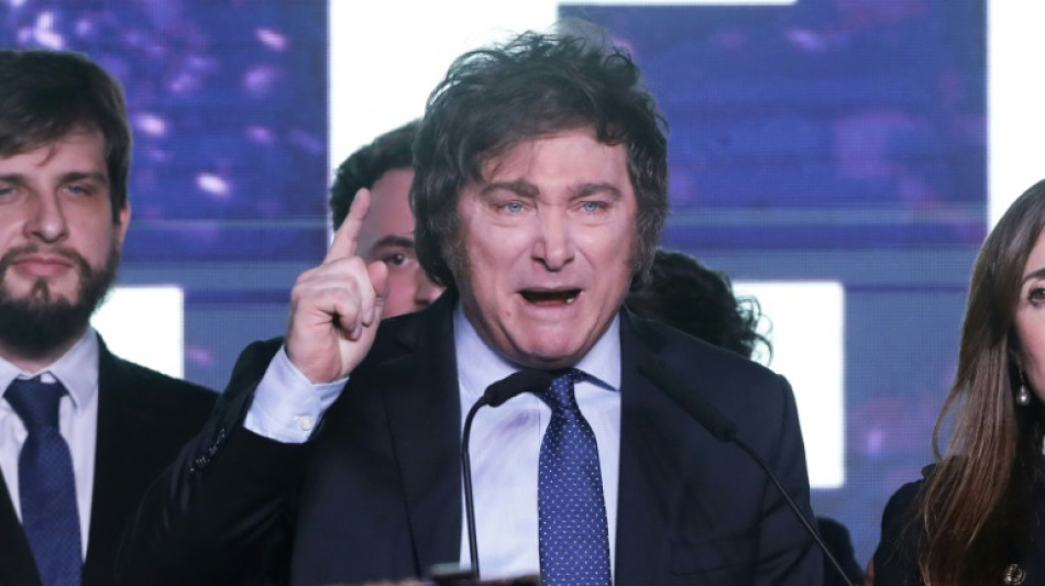 Far-right Milei comes out ahead in Argentina presidential primary