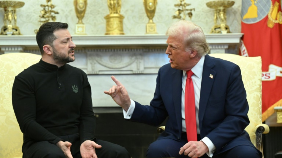 Hitziger Wortwechsel bei Treffen von Trump und Selenskyj im Wei&szlig;en Haus