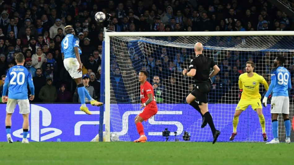 Osimhen fires rampant Napoli into Champions League last eight