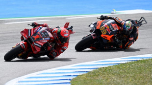 Bagnaia wins last-lap scrap to take Spanish MotoGP&nbsp;
