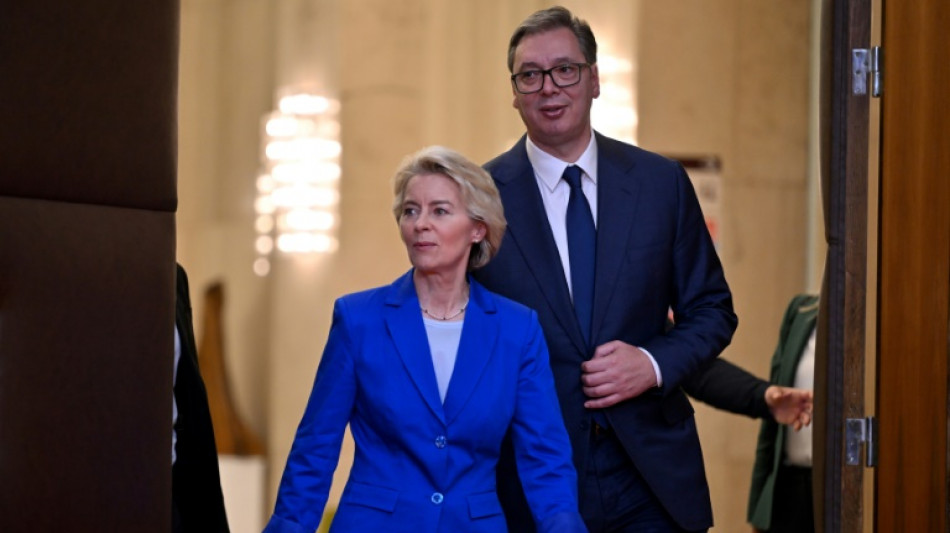 Von der Leyen dringt auf Ann&auml;herung zwischen Serbien und dem Kosovo