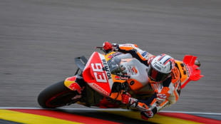 Marquez falls from top ten after crash in second German MotoGP practice