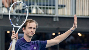 Medvedev blows away cobwebs to join Sabalenka in Adelaide quarters