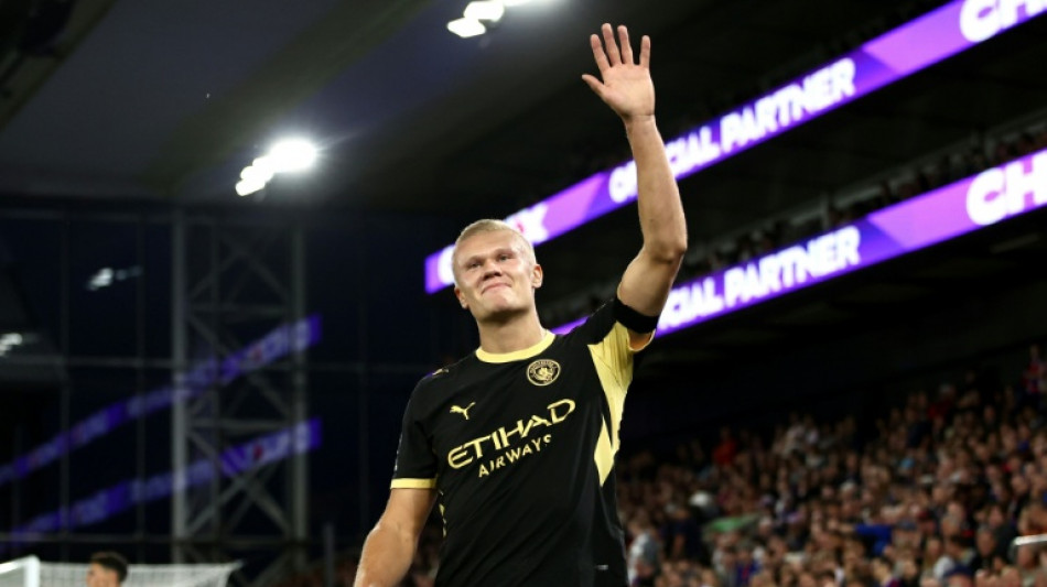 Manchester City goleia na visita ao Crystal Palace (4-1) com gols de Haaland e Cherki
