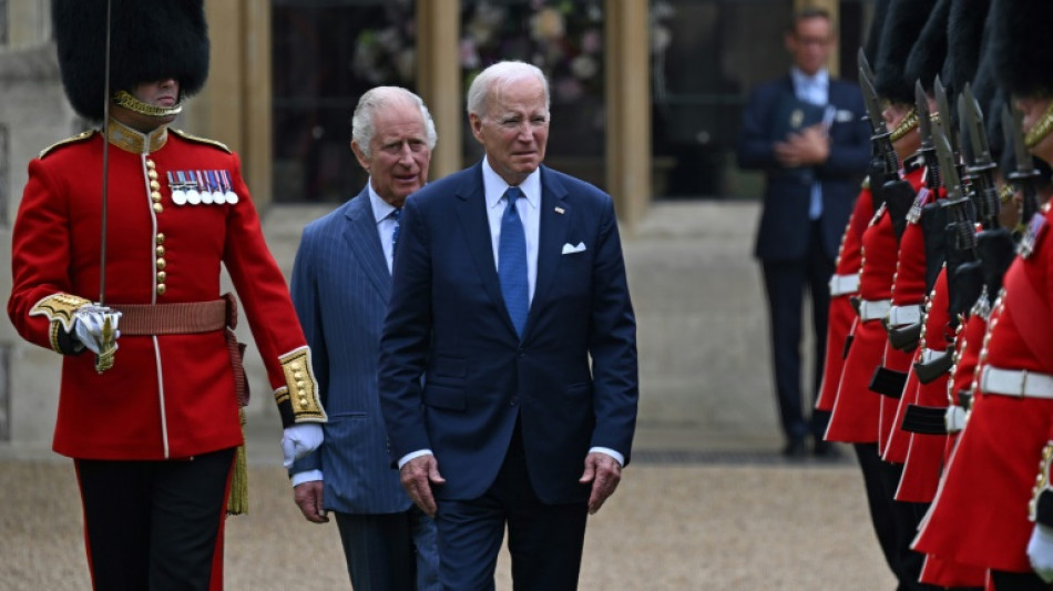 Biden trifft britischen Premier Sunak und K&ouml;nig Charles III.