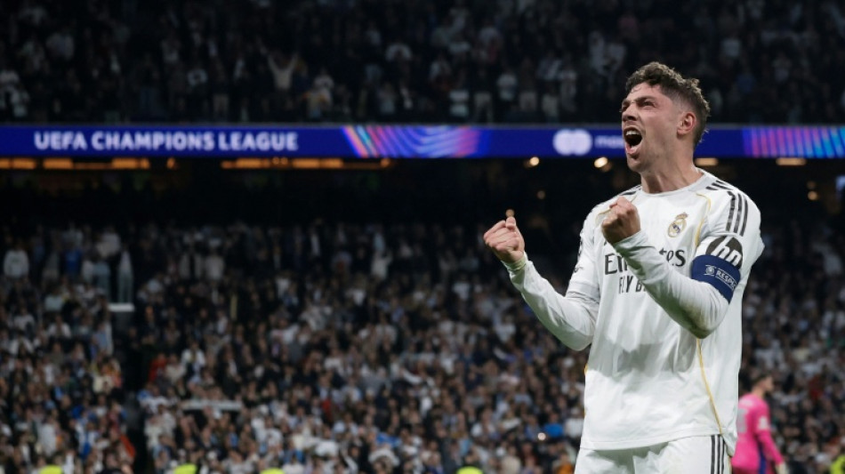 Real Madrid run riot as Valverde treble stuns Man City