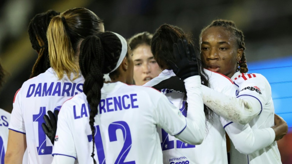 Ligue des champions f&eacute;minine: Lyon vainqueur de Manchester United, proche de la qualification