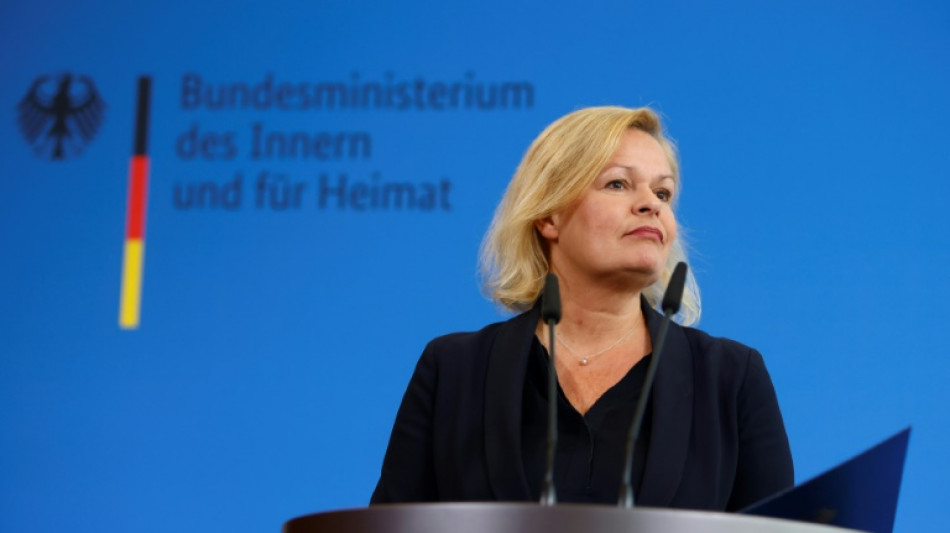 Faeser weist Kritik und Bedenken der Gr&uuml;nen an Abschiebepaket zur&uuml;ck