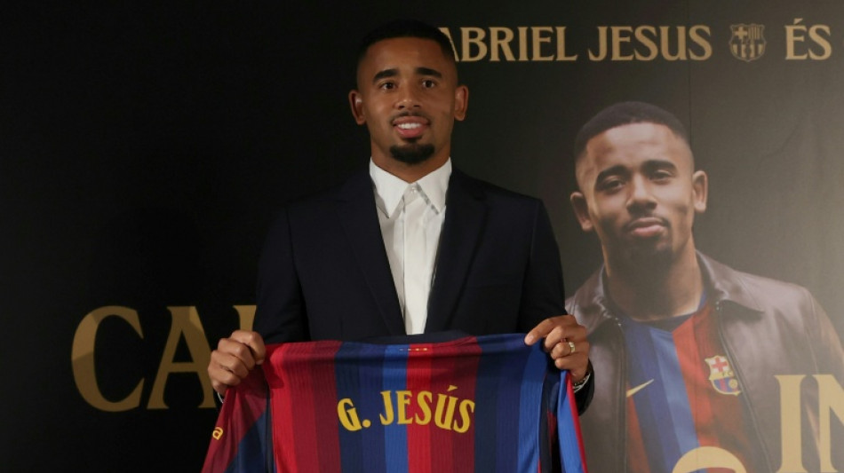 Foot: Gabriel Jesus s'engage avec Barcelone pour trois saisons
