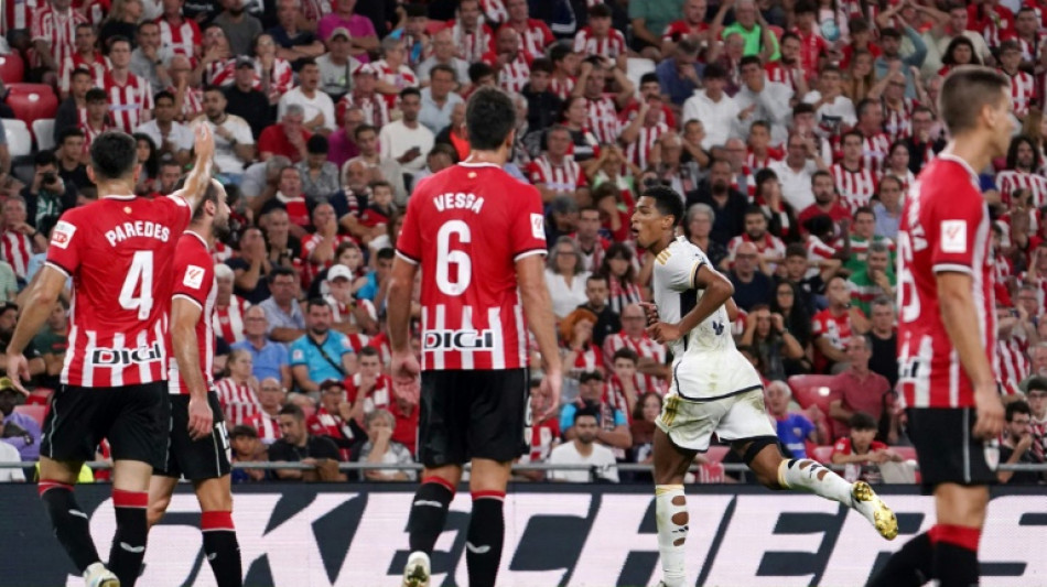 Bellingham strikes on debut as Real Madrid beat Athletic Bilbao