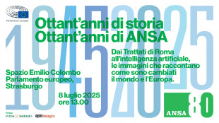 La mostra ANSA80 sbarca in Ue, l'8 luglio sarà all'Eurocamera