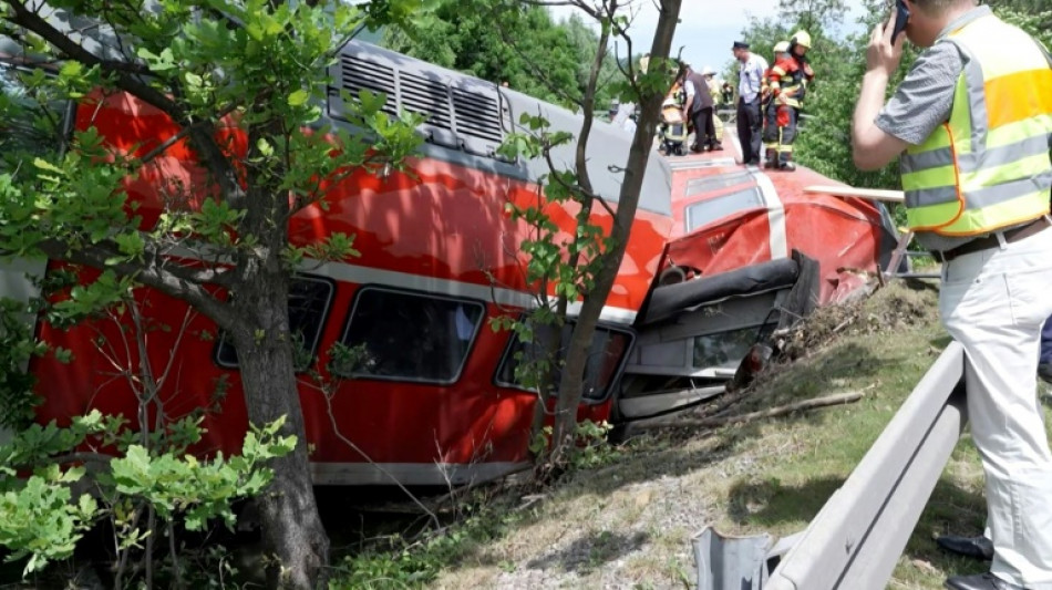 Le d&eacute;raillement d'un train dans les Alpes allemandes fait au moins 4 morts et 30 bless&eacute;s