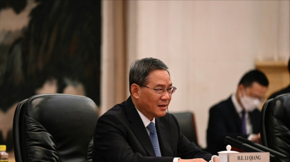 Chinas Regierungschef wird in Berlin von Steinmeier und Scholz empfangen