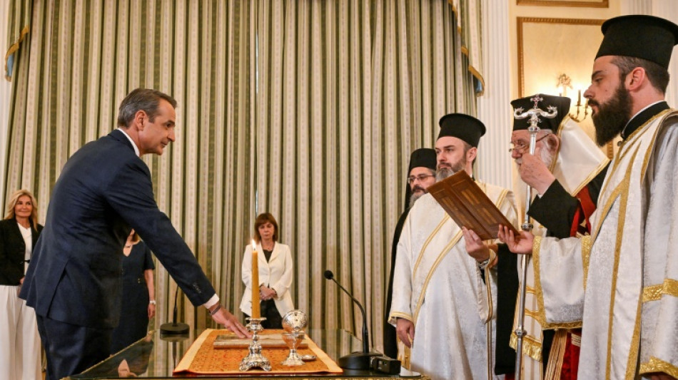 Mitsotakis tritt zweite Amtszeit als griechischer Ministerpr&auml;sident an