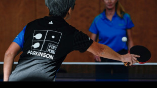 Berlin patients use ping-pong to ease Parkinson's pain