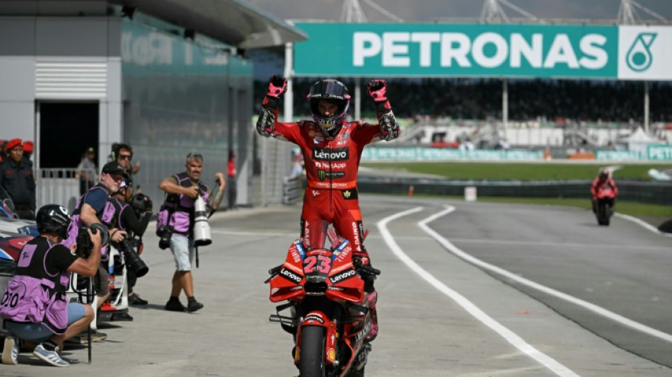 Bagnaia extends title lead as Bastianini wins Malaysian MotoGP