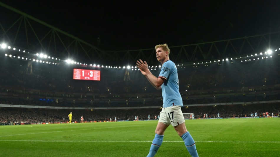 City's De Bruyne, Laporte and Stones to miss Leipzig last 16 first leg