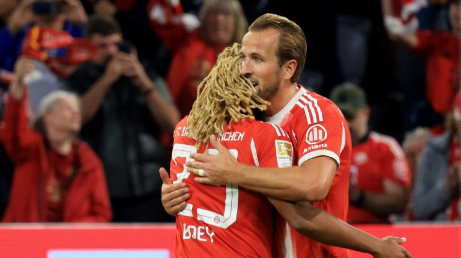 Kane hits hat trick as Bayern thump Leipzig in Bundesliga opener