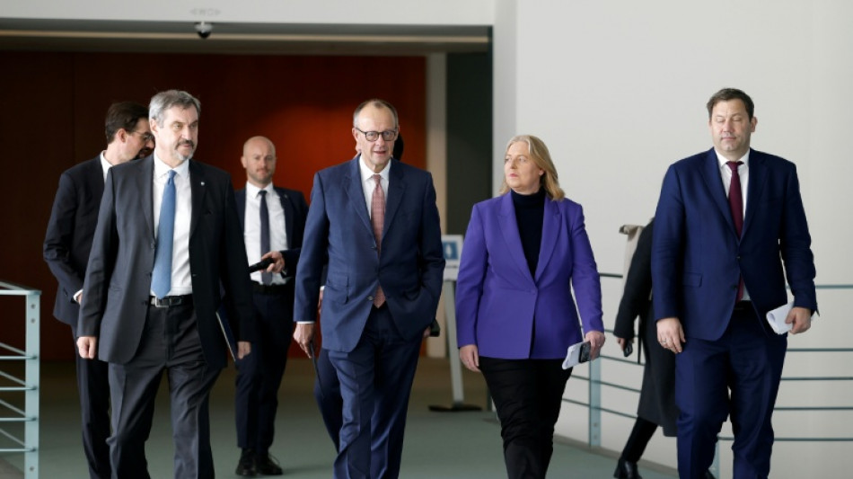 Vor Koalitionsausschuss: Merz sieht keinen neuen "Streit" bei  B&uuml;rgergeld-Reform