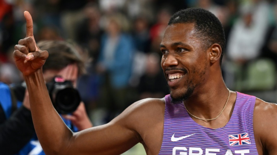 Hughes sets British 100m record to win at New York Grand Prix