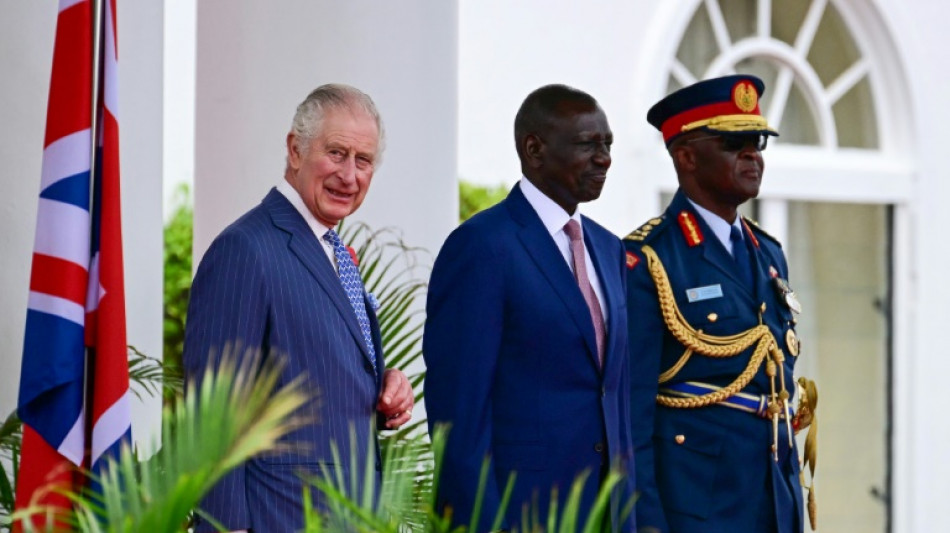 Staatsbesuch von K&ouml;nig Charles III. in Kenia &uuml;berschattet von Kolonialvergangenheit