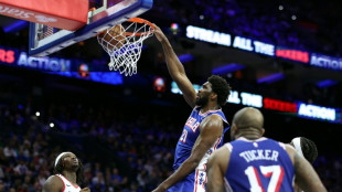 Embiid scores 35 in dominant effort as NBA 76ers beat Portland