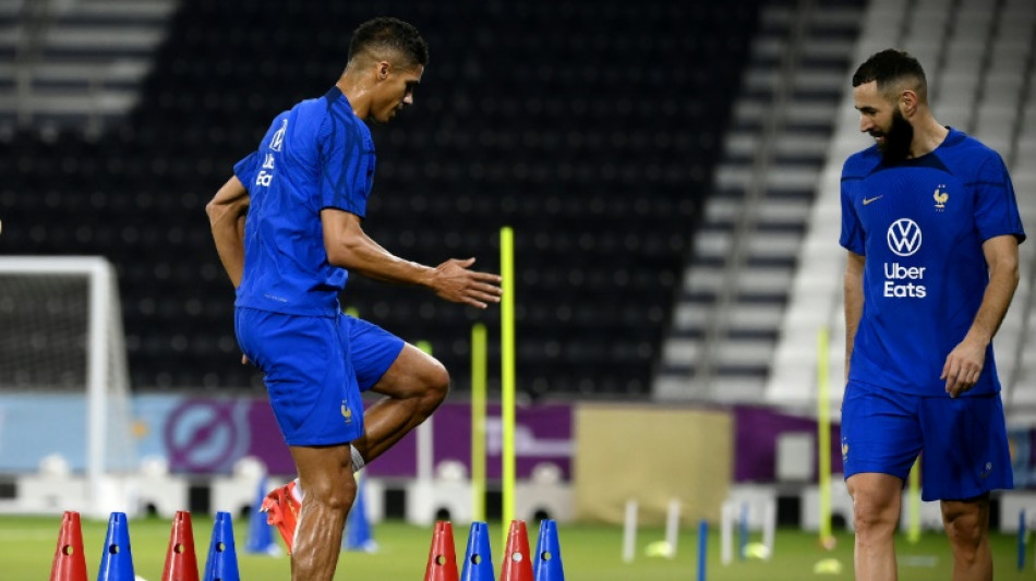 France sweat on Benzema, Varane ahead of World Cup opener