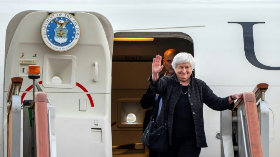 A P&eacute;kin, la secr&eacute;taire am&eacute;ricaine au Tr&eacute;sor Yellen vient chercher l'apaisement
