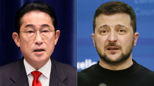 Japans Ministerpr&auml;sident Kishida auf dem Weg nach Kiew