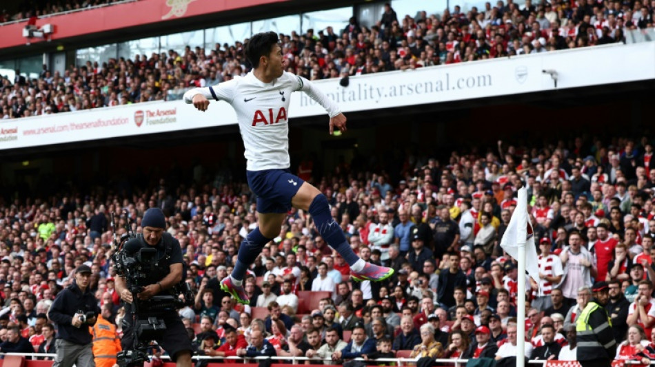 Son shines as Spurs rescue derby draw at Arsenal