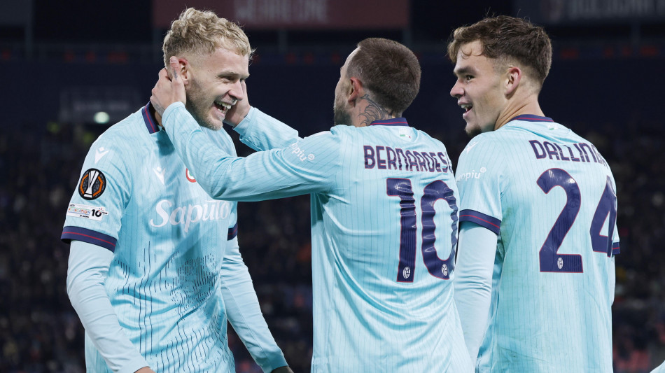 Europa League: Bologna-Salisburgo 4-1