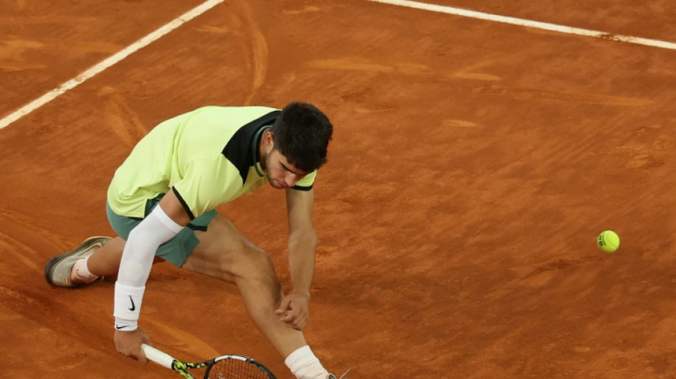 Tennis: Alcaraz et Sinner, deux de chute &agrave; Madrid