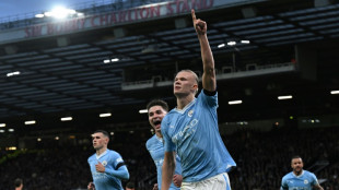 Haaland scores twice as Man City cruise past Man Utd