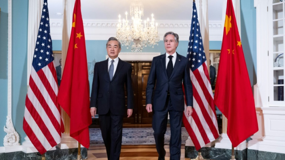 Chinas Au&szlig;enminister &auml;u&szlig;ert in Washington Hoffnung auf "stabilere Beziehungen" zu USA 