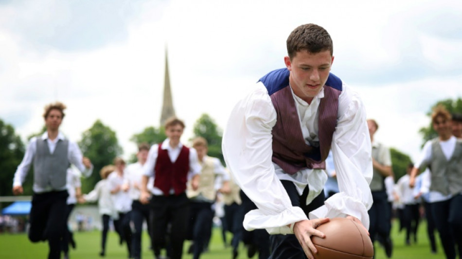 England celebrates the Webb Ellis myth 