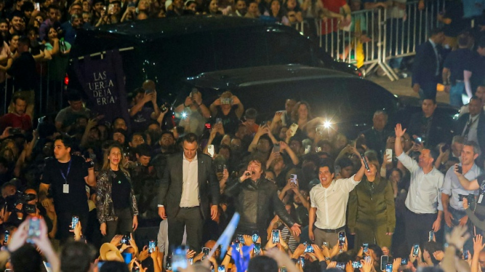 Milei atribuye al "pánico político" en Argentina la tormenta en los mercados financieros