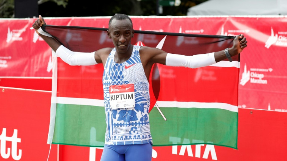 Kenyan Kiptum sets world record to win Chicago Marathon