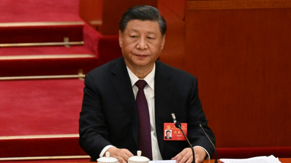Chinas KP best&auml;tigt zum Abschluss ihres Parteitags Xi Jingpings "zentrale Rolle"