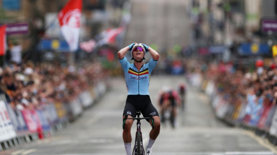 Belgian Kopecky wins third world title in a week