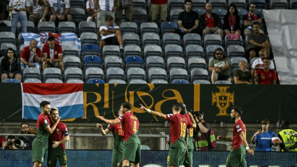 Fernandes shines as Portugal lash Luxembourg in record 9-0 win