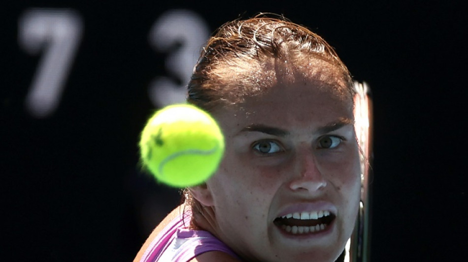 Ominous Sabalenka sets up Australian Open semi-final with Linette