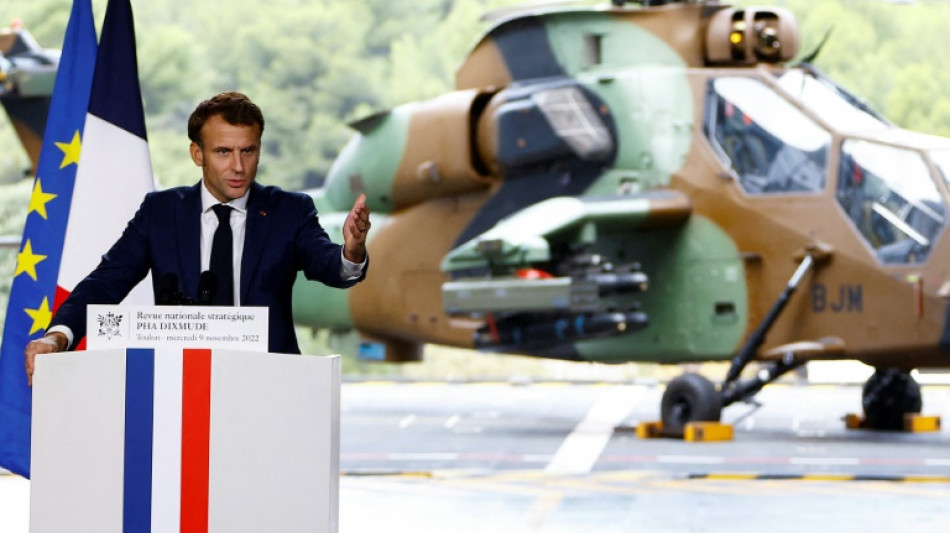 Macron mahnt Fortschritte bei deutsch-franz&ouml;sischen R&uuml;stungsprojekten an