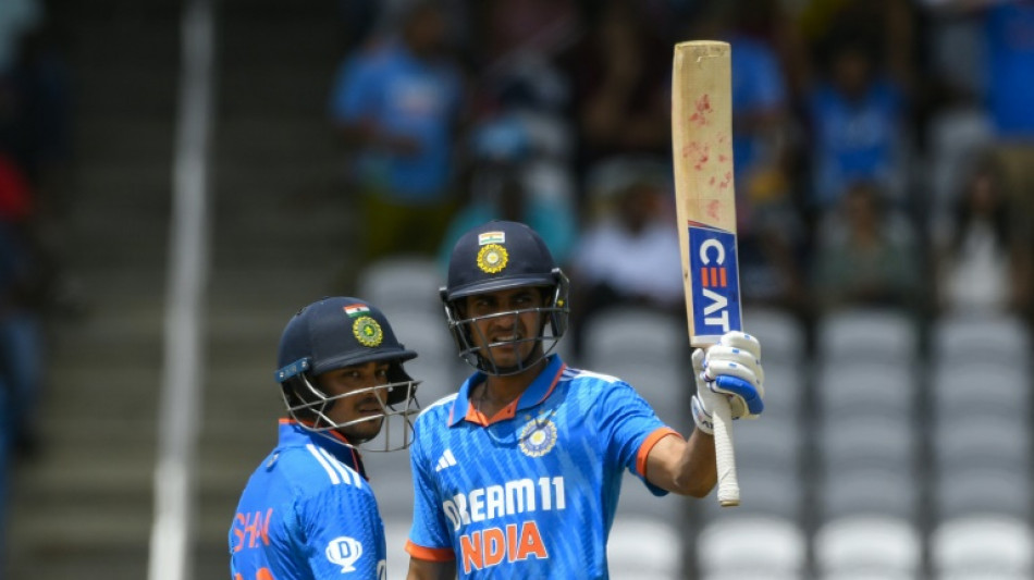 Kishan, Gill lead the way as India set West Indies target of 352