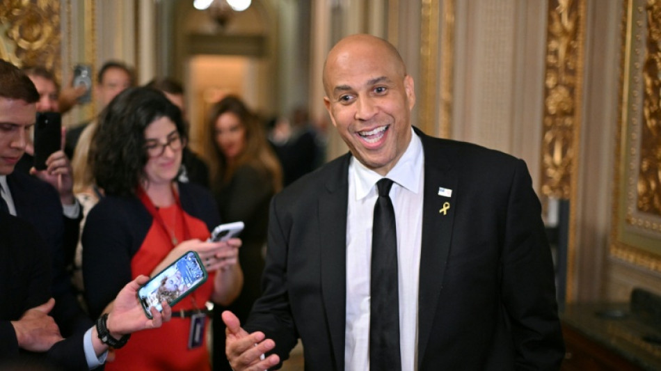 US senator smashes record with 25-hour anti-Trump speech