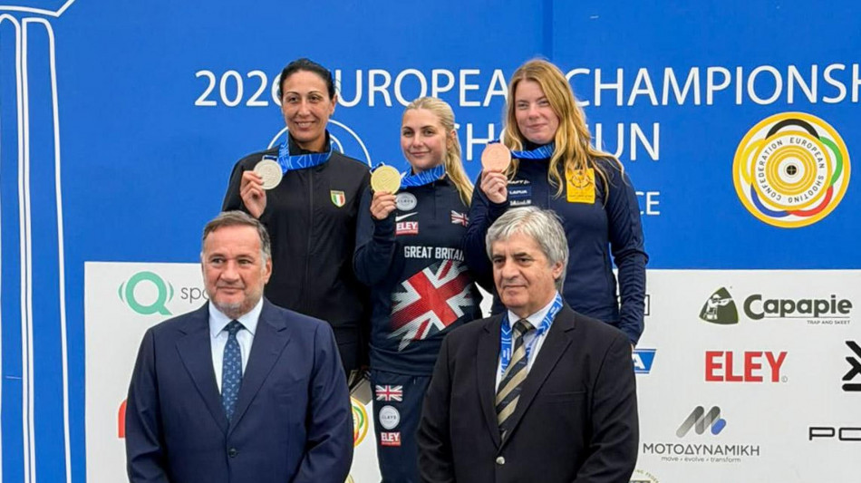 Tiro a volo: Bacosi argento e squadre azzurre d'oro agli Europei di skeet