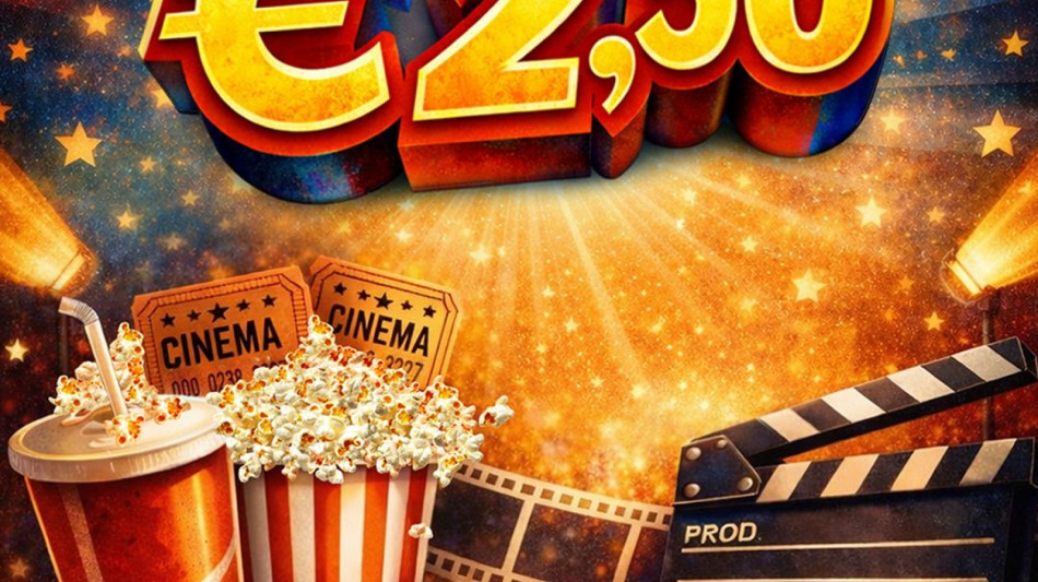 Torna 'Lazio Terra di Cinema Days', dal 13 al 17 aprile biglietti scontati a 2,50 euro