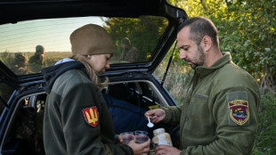 Couple serves together on Ukraine frontline