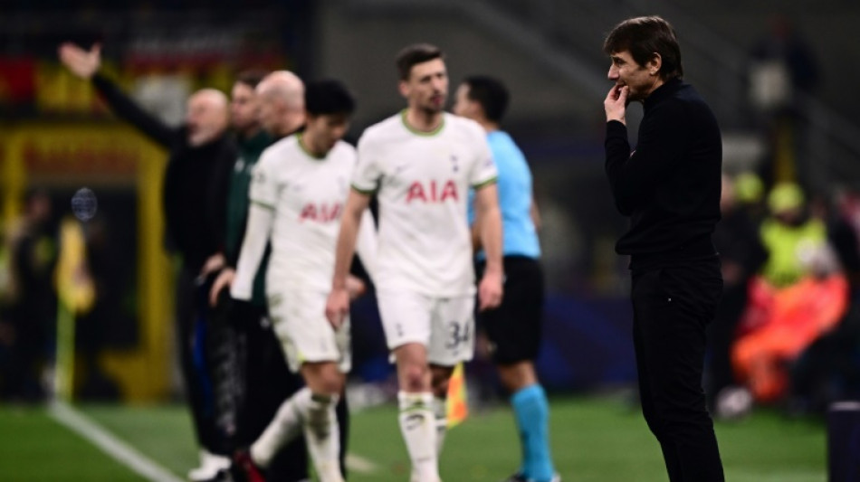 Conte searching for Spurs 'belief' after Milan defeat